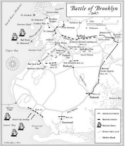 Battle of Brooklyn Map